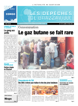 Les Dépêches de Brazzaville : Édition brazzaville du 27 mai 2013