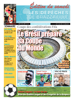 Les Dépêches de Brazzaville : Édition du 6e jour du 08 juin 2013