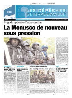 Les Dépêches de Brazzaville : Édition kinshasa du 21 août 2013