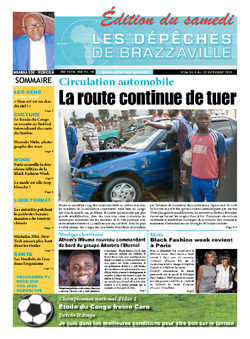 Les Dépêches de Brazzaville : Édition du 6e jour du 05 octobre 2013