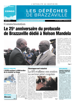 Les Dépêches de Brazzaville : Édition brazzaville du 11 février 2014
