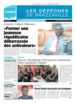 Les Dépêches de Brazzaville : Édition brazzaville du 25 février 2014