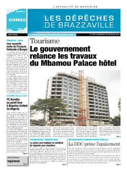 Les Dépêches de Brazzaville : Édition brazzaville du 28 février 2014