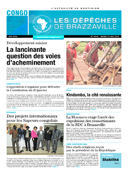 Les Dépêches de Brazzaville : Édition brazzaville du 27 mai 2014
