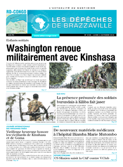 Les Dépêches de Brazzaville : Édition kinshasa du 06 octobre 2014