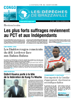 Les Dépêches de Brazzaville : Édition brazzaville du 07 octobre 2014