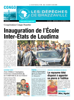 Les Dépêches de Brazzaville : Édition brazzaville du 22 octobre 2014