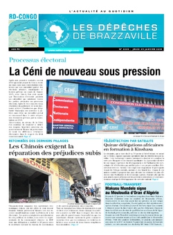 Les Dépêches de Brazzaville : Édition kinshasa du 29 janvier 2015