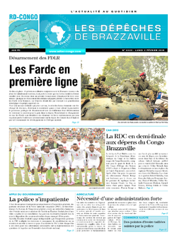 Les Dépêches de Brazzaville : Édition kinshasa du 02 février 2015