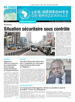 Les Dépêches de Brazzaville : Édition kinshasa du 04 février 2015