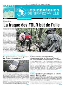 Les Dépêches de Brazzaville : Édition kinshasa du 06 février 2015