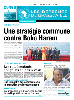Les Dépêches de Brazzaville : Édition brazzaville du 17 février 2015