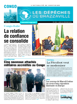 Les Dépêches de Brazzaville : Édition brazzaville du 26 février 2015