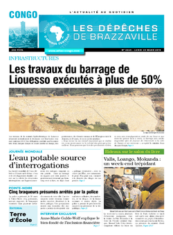 Les Dépêches de Brazzaville : Édition brazzaville du 23 mars 2015