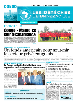 Les Dépêches de Brazzaville : Édition brazzaville du 27 mars 2015