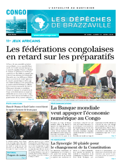 Les Dépêches de Brazzaville : Édition brazzaville du 13 avril 2015