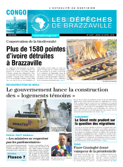 Les Dépêches de Brazzaville : Édition brazzaville du 30 avril 2015