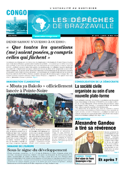 Les Dépêches de Brazzaville : Édition brazzaville du 18 mai 2015