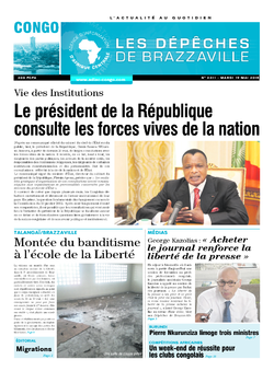 Les Dépêches de Brazzaville : Édition brazzaville du 19 mai 2015