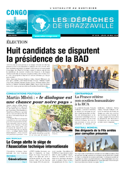 Les Dépêches de Brazzaville : Édition brazzaville du 28 mai 2015