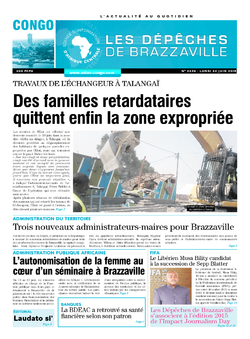 Les Dépêches de Brazzaville : Édition brazzaville du 22 juin 2015