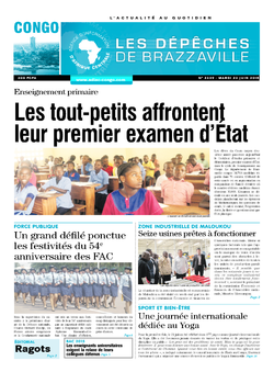 Les Dépêches de Brazzaville : Édition brazzaville du 23 juin 2015
