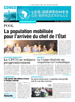 Les Dépêches de Brazzaville : Édition brazzaville du 25 juin 2015