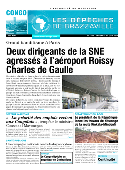 Les Dépêches de Brazzaville : Édition brazzaville du 26 juin 2015