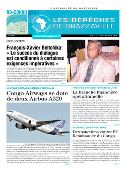 Les Dépêches de Brazzaville : Édition kinshasa du 29 juin 2015
