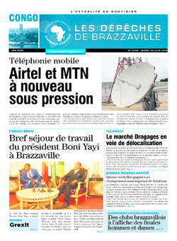Les Dépêches de Brazzaville : Édition brazzaville du 30 juin 2015