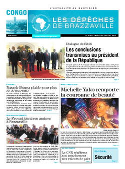 Les Dépêches de Brazzaville : Édition brazzaville du 28 juillet 2015