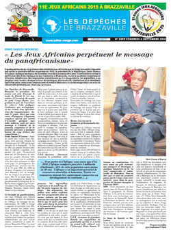 Les Dépèches de Brazzaville : Edition spéciale du 04 septembre 2015