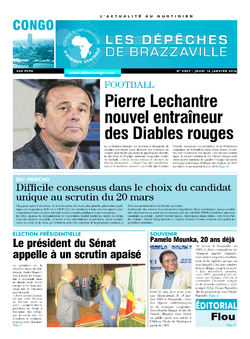 Les Dépêches de Brazzaville : Édition brazzaville du 14 janvier 2016