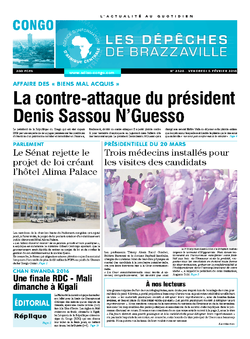 Les Dépêches de Brazzaville : Édition brazzaville du 05 février 2016