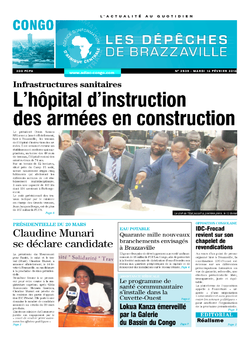 Les Dépêches de Brazzaville : Édition brazzaville du 16 février 2016