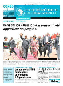 Les Dépêches de Brazzaville : Édition brazzaville du 24 février 2016