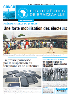 Les Dépêches de Brazzaville : Édition brazzaville du 21 mars 2016