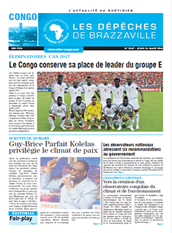 Les Dépêches de Brazzaville : Édition brazzaville du 24 mars 2016