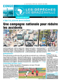Les Dépêches de Brazzaville : Édition brazzaville du 22 avril 2016