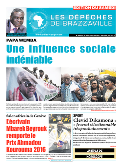 Les Dépêches de Brazzaville : Édition du 6e jour du 30 avril 2016