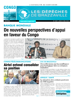 Les Dépêches de Brazzaville : Édition brazzaville du 12 mai 2016