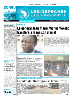 Les Dépêches de Brazzaville : Édition brazzaville du 17 juin 2016