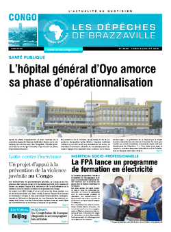 Les Dépêches de Brazzaville : Édition brazzaville du 04 juillet 2016