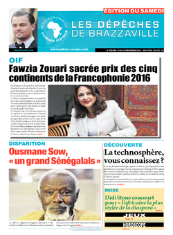 Les Dépêches de Brazzaville : Édition du 6e jour du 10 décembre 2016