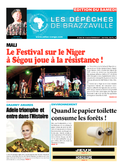 Les Dépêches de Brazzaville : Édition du 6e jour du 18 février 2017