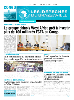 Les Dépêches de Brazzaville : Édition brazzaville du 24 mars 2017