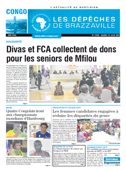 Les Dépêches de Brazzaville : Édition brazzaville du 27 juin 2017