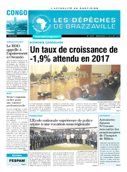 Les Dépêches de Brazzaville : Édition brazzaville du 05 juillet 2017