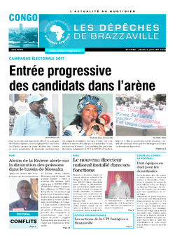 Les Dépêches de Brazzaville : Édition brazzaville du 06 juillet 2017