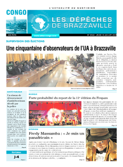 Les Dépêches de Brazzaville : Édition brazzaville du 13 juillet 2017